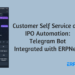 Stock Broking Company with a Telegram Bot Integrated into ERPNext