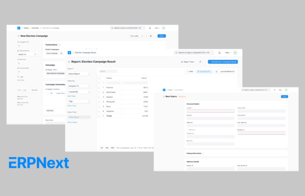 ERPNext Implementation Partner 20 Case Study: Streamlining Election Campaign Management with ERPNext