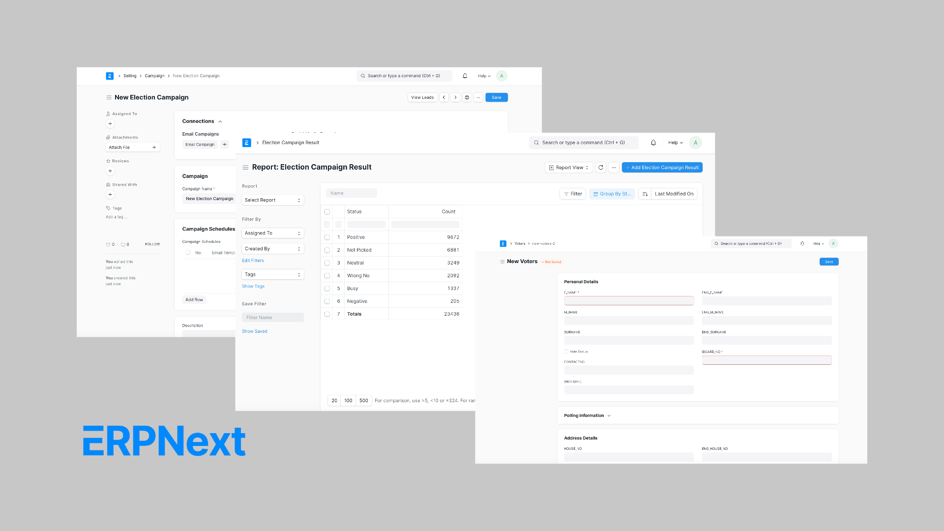 Case Study: Streamlining Election Campaign Management with ERPNext